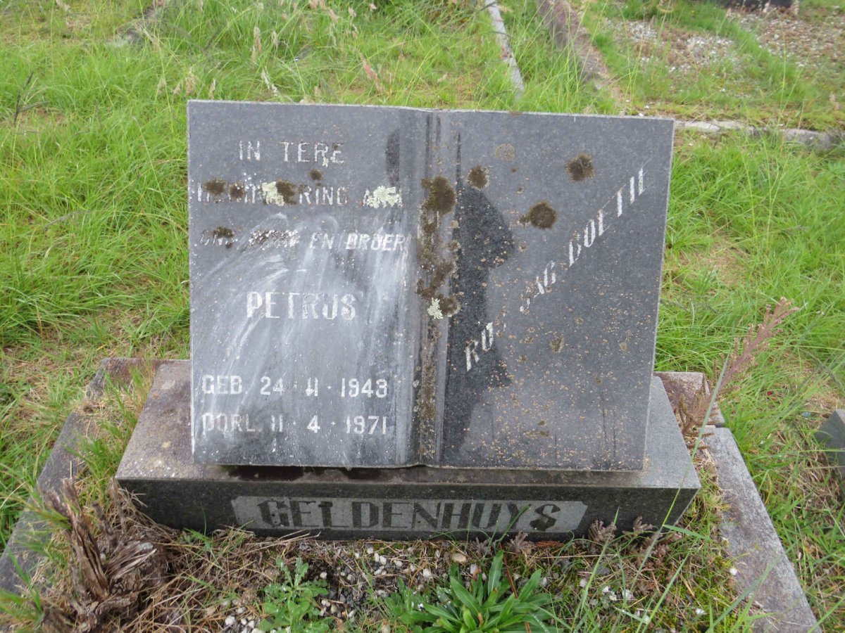 GELDENHUYS Petrus 1943-1971