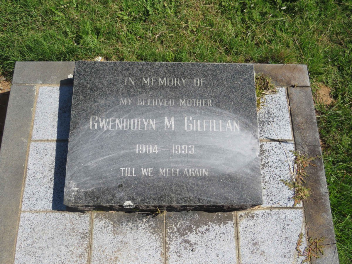 GILFILLIAN Gwendolyn M. 1904-1993