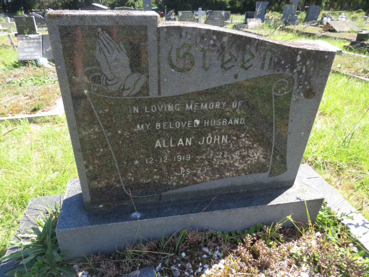 GREEN Allan John 1919-1978
