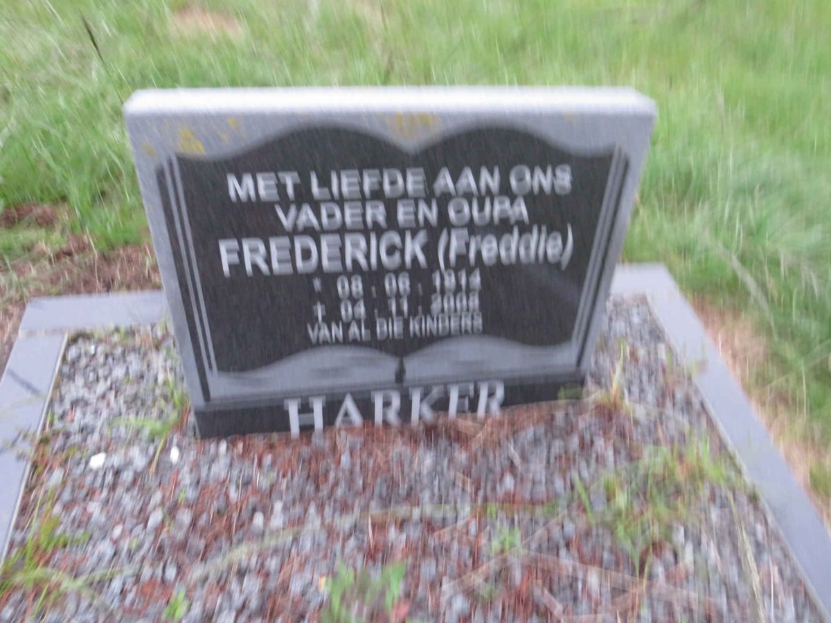 HARKER Frederick 1914-2008
