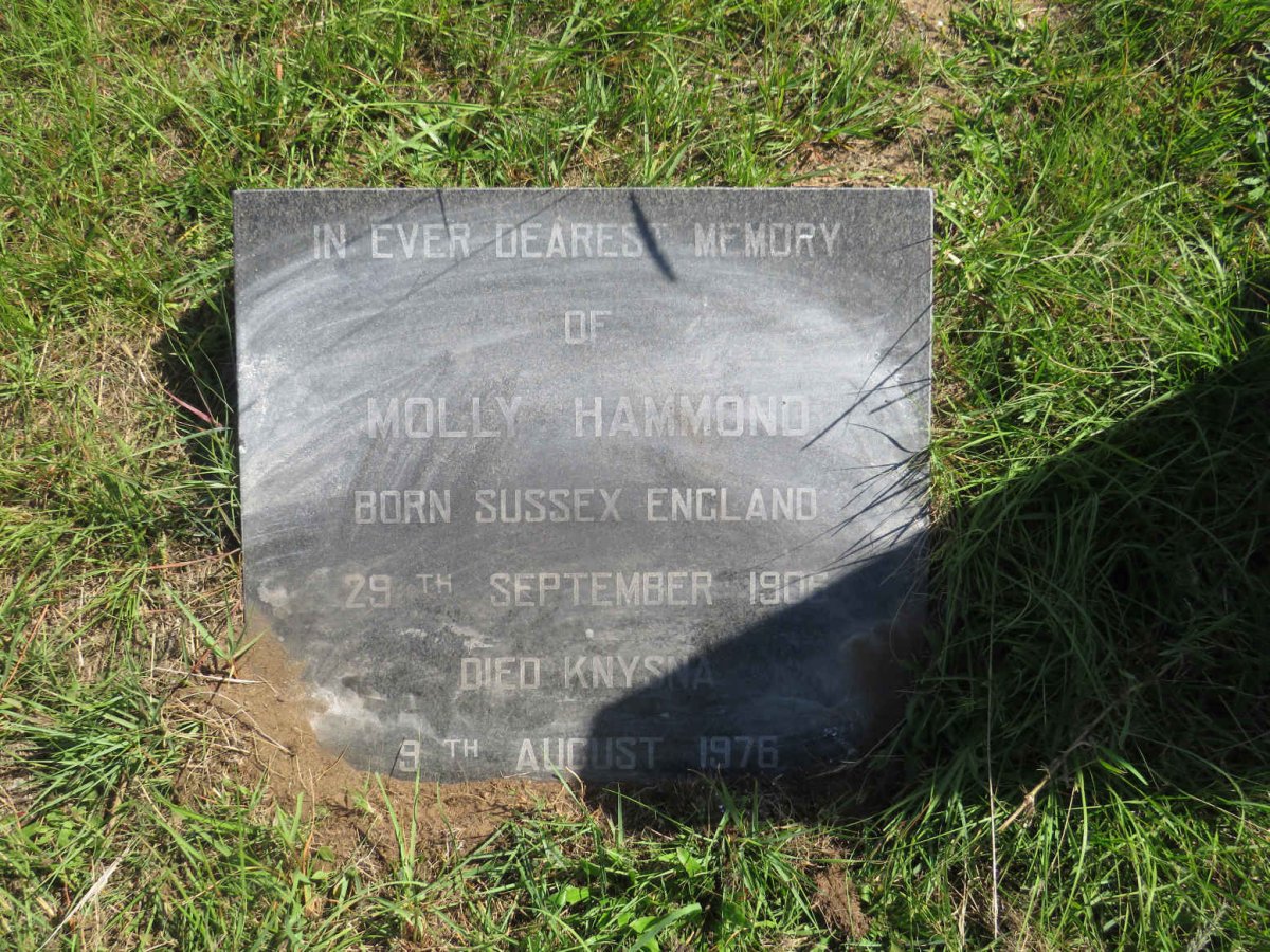 HAMMOND Molly 1906-1976