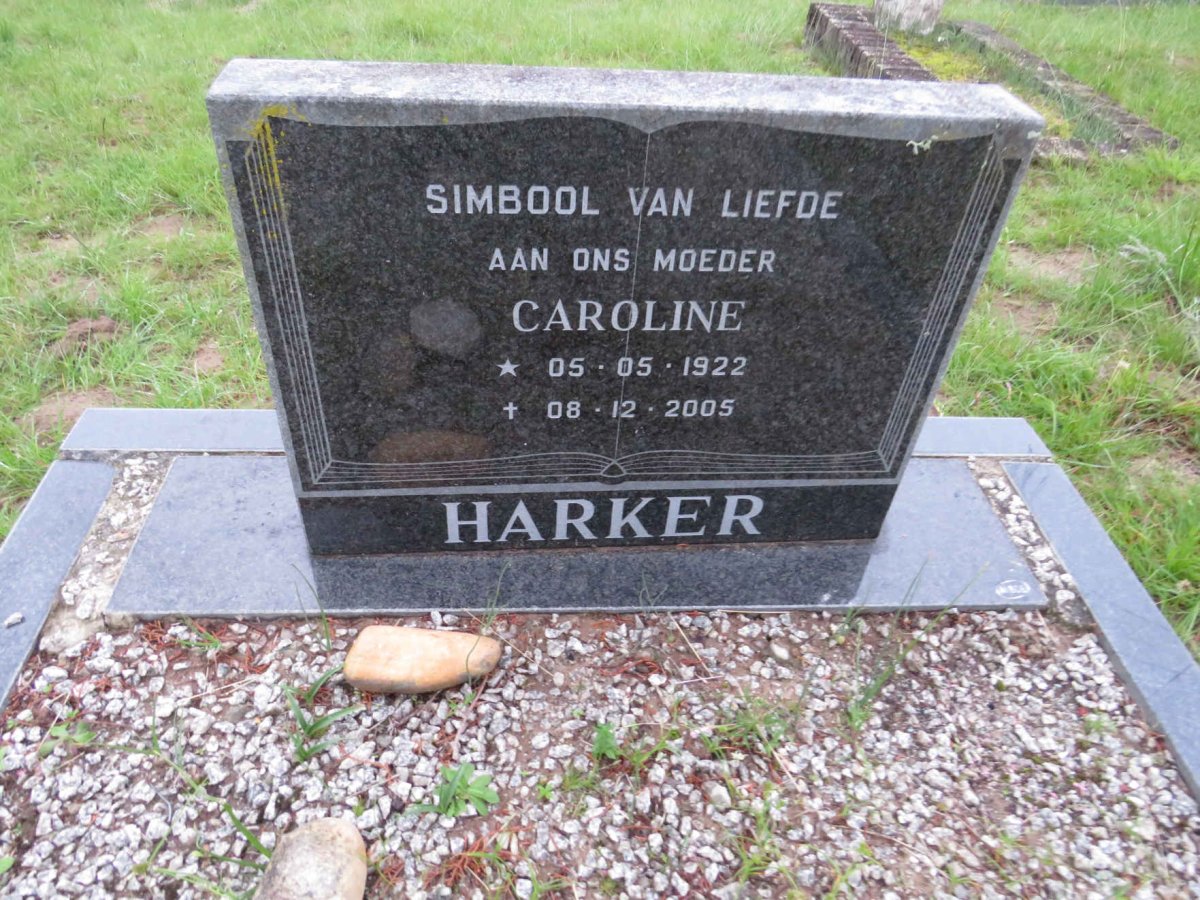 HARKER Caroline 1922-2005