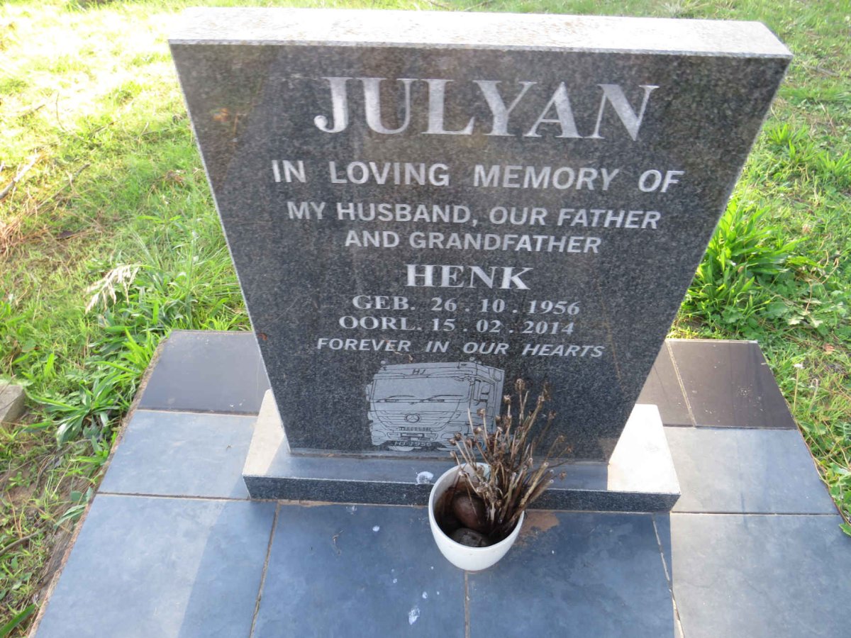 JULYAN Henk 1956-2014