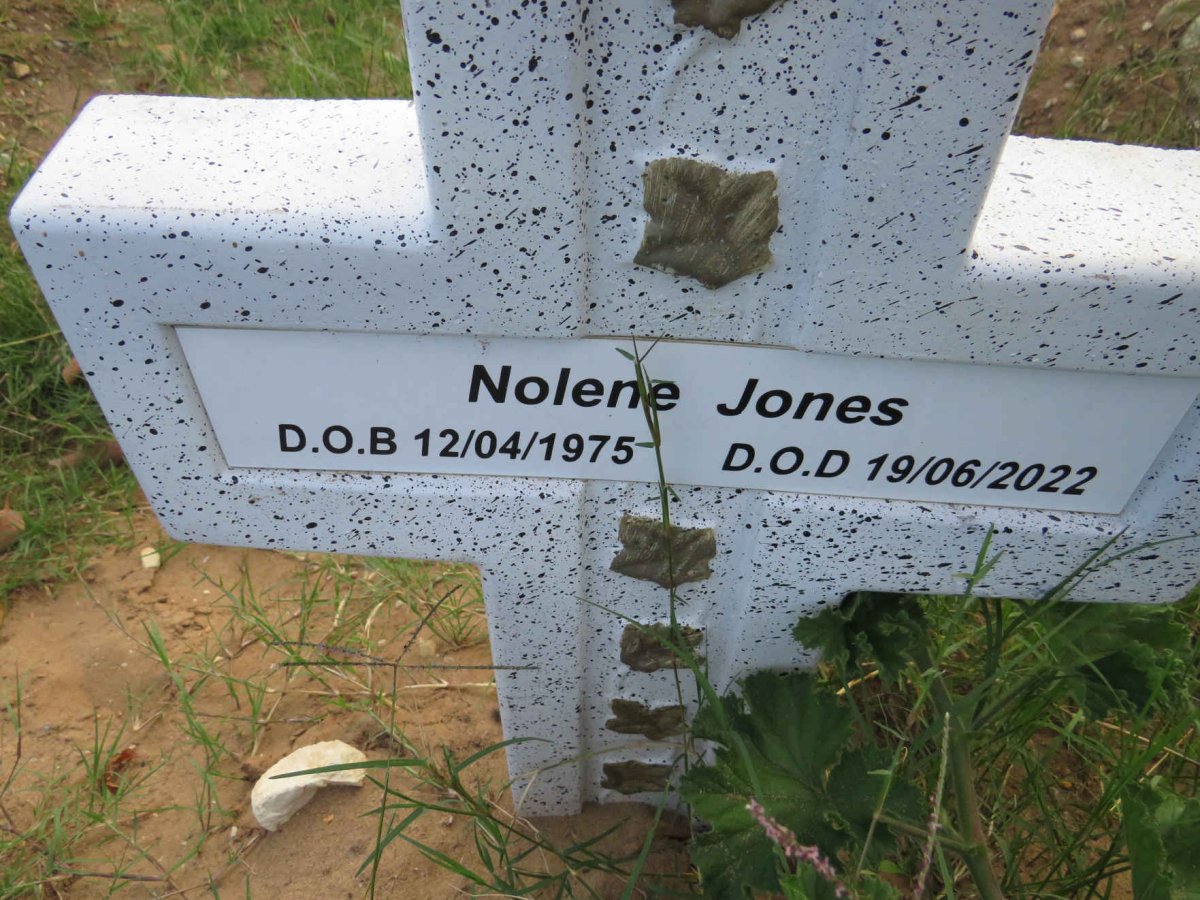 JONES Nolene 1975-2022