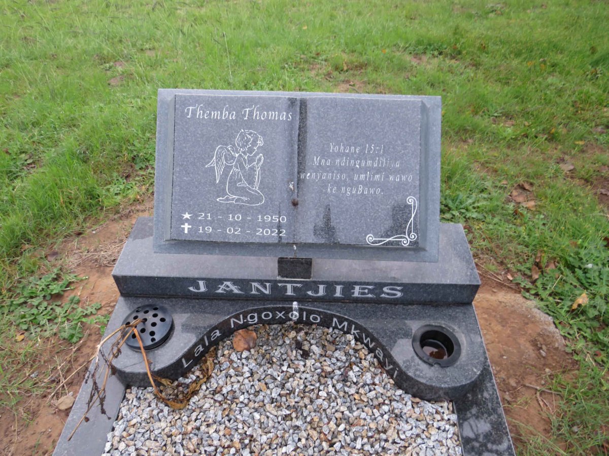 JANTJIES Themba Thomas 1950-2022
