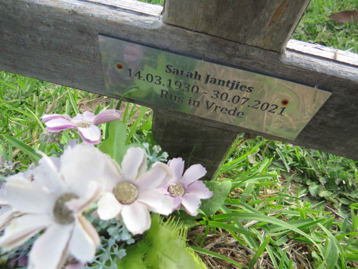 JANTJIES Sarah 1930-2021