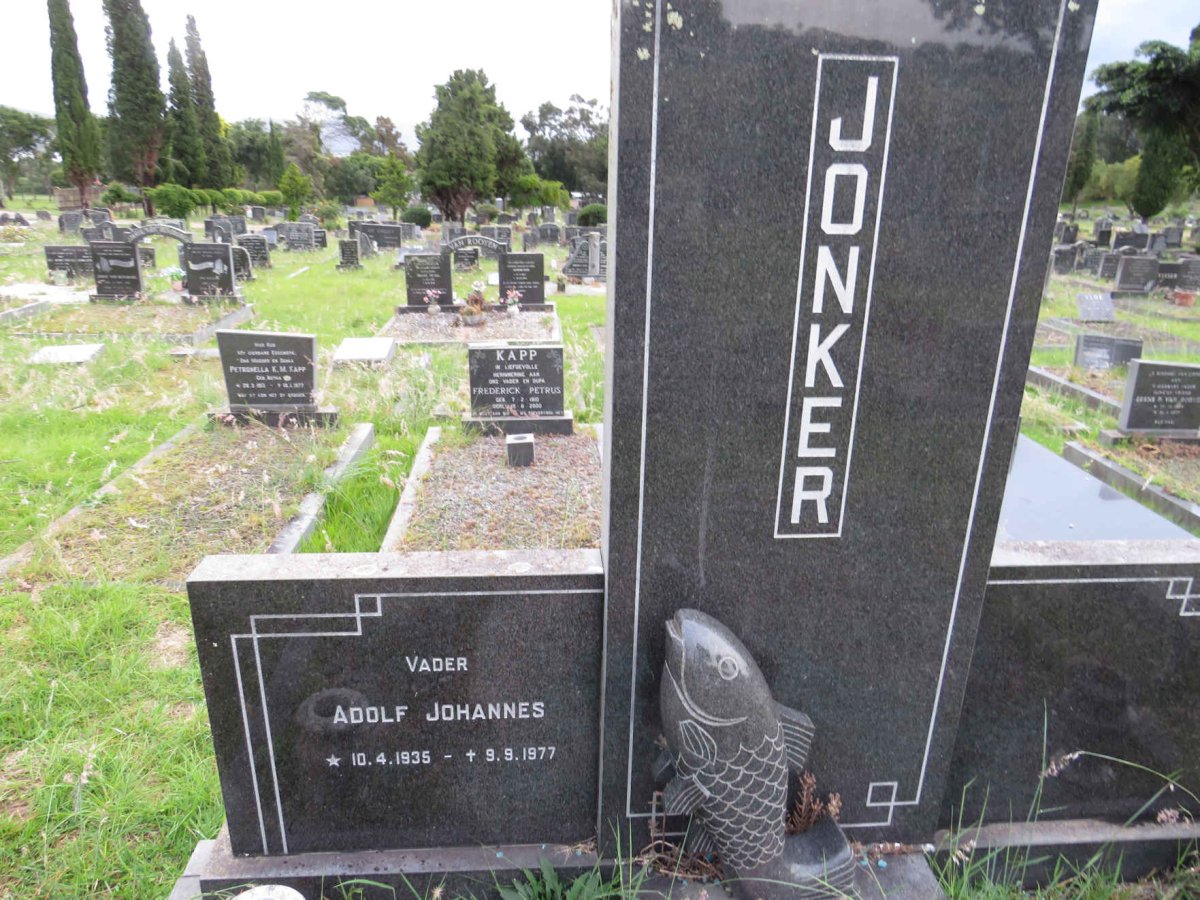 JONKER Adolf Johannes 1935-1977