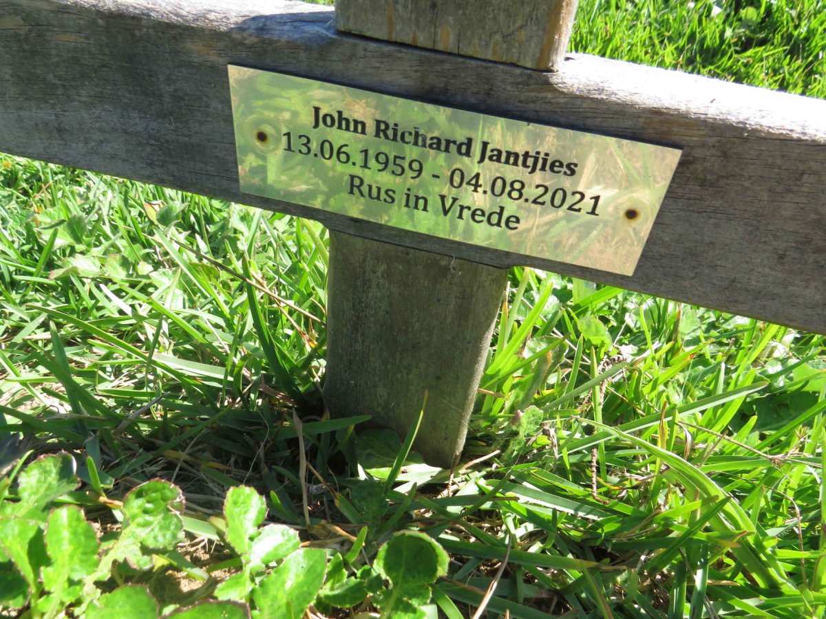 JANTJIES John Richard 1959-2021