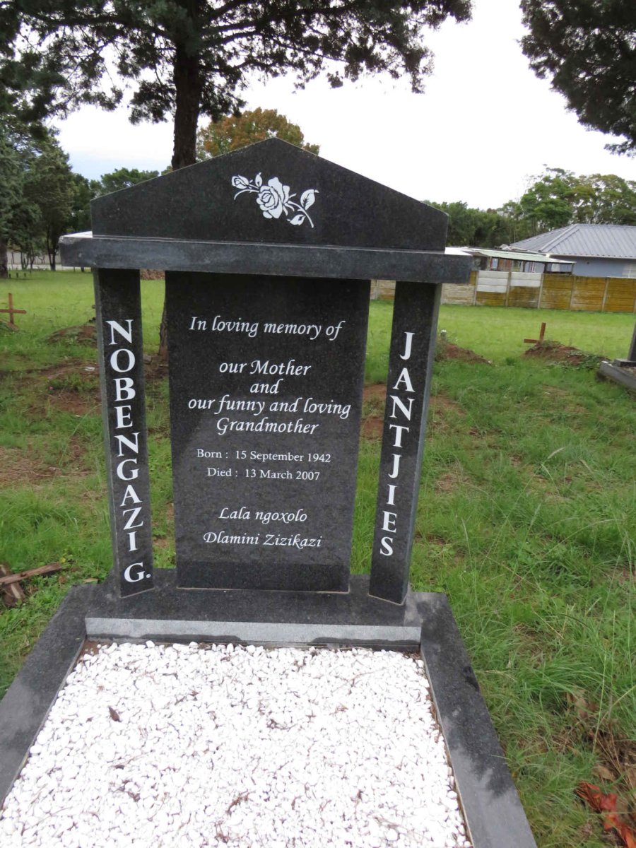 JANTJIES Nobengazig 1942-2007