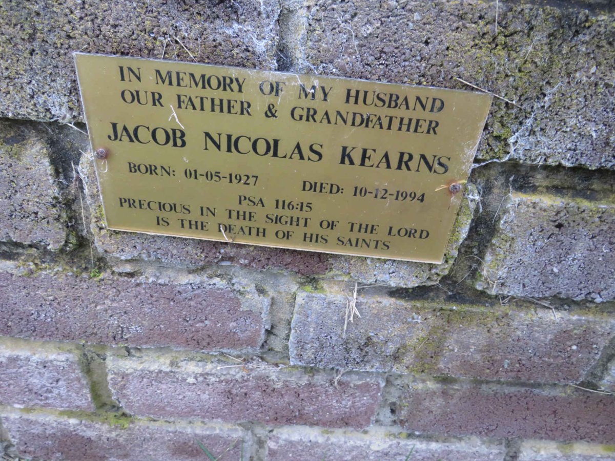 KEARNS Jacob Nicolas 1927-1994