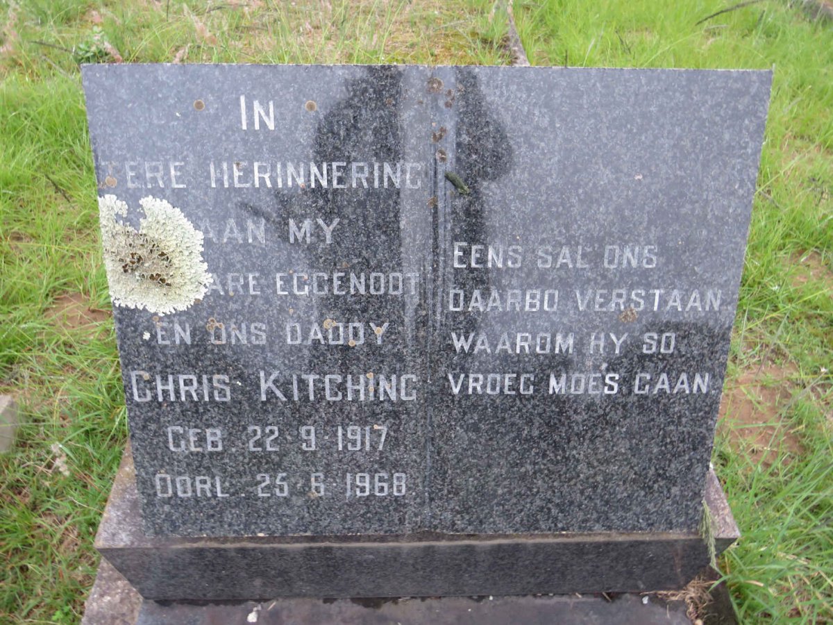 KITCHING Chris 1917-1968 