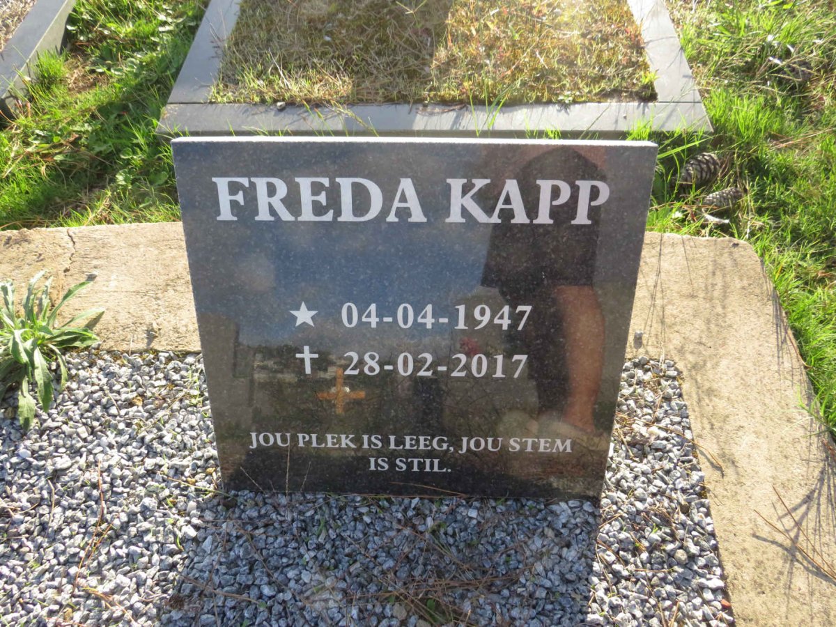 KAPP Freda 1947-2017