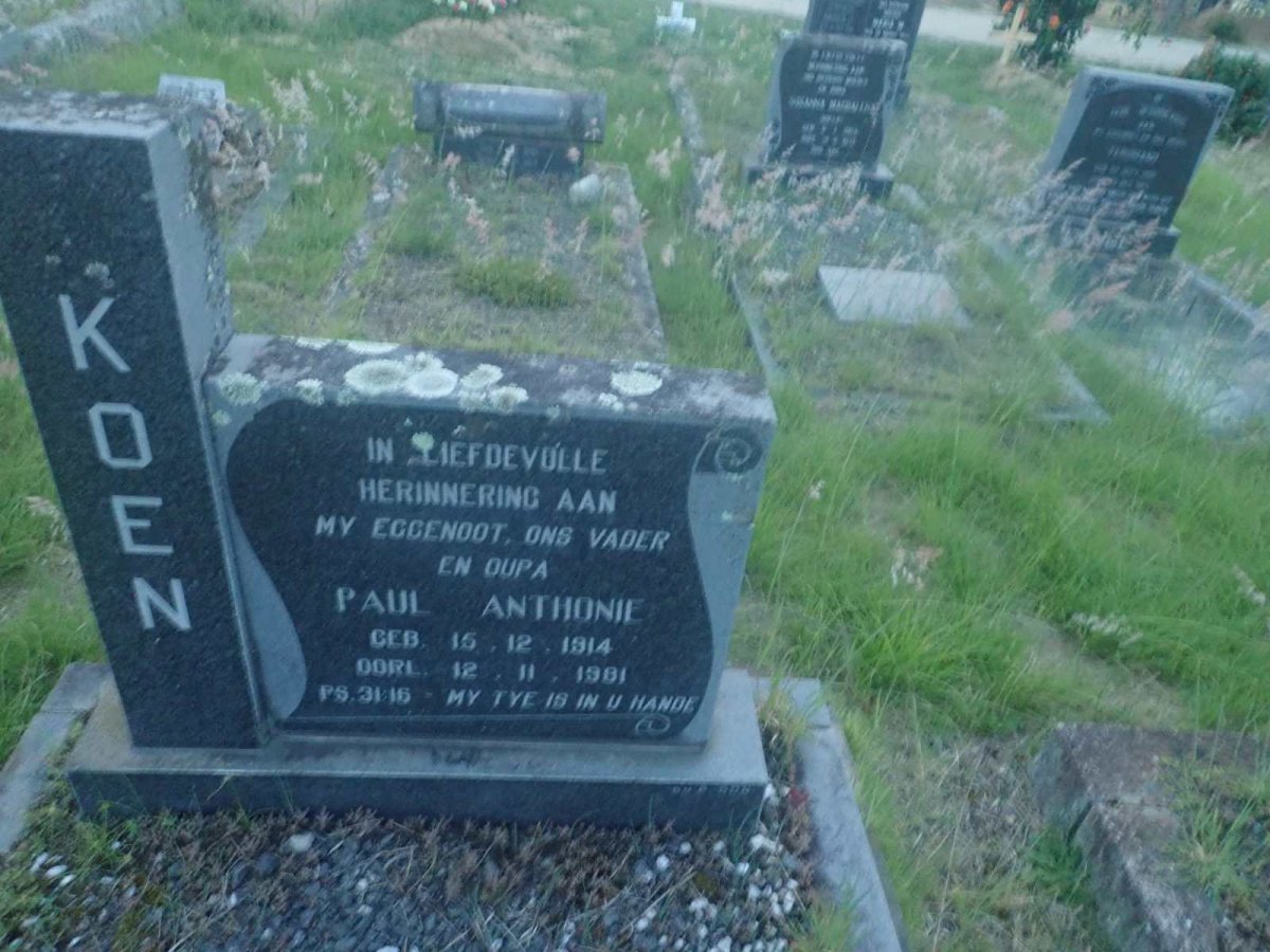 KOEN Paul Anthonie 1914-1981