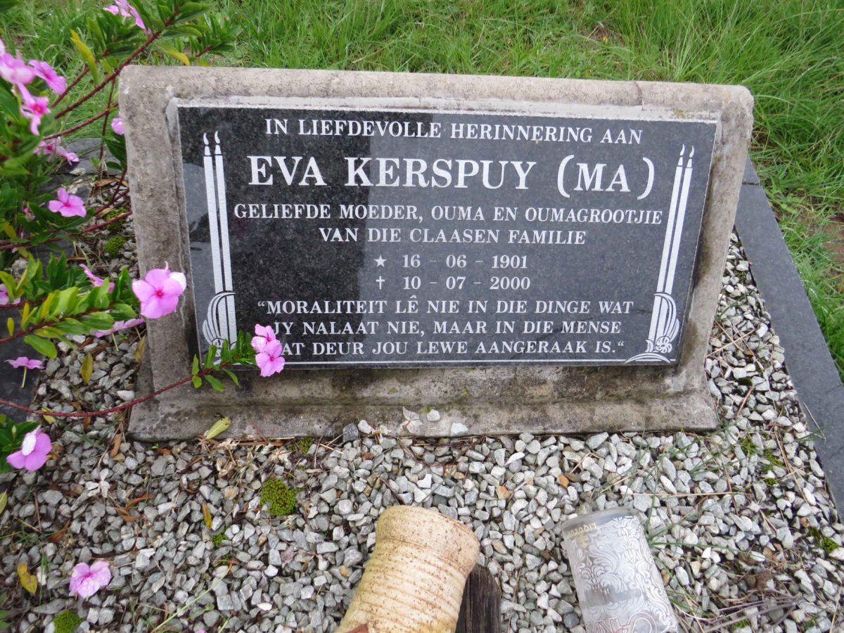 KERSPUY Eva 1901-2000  