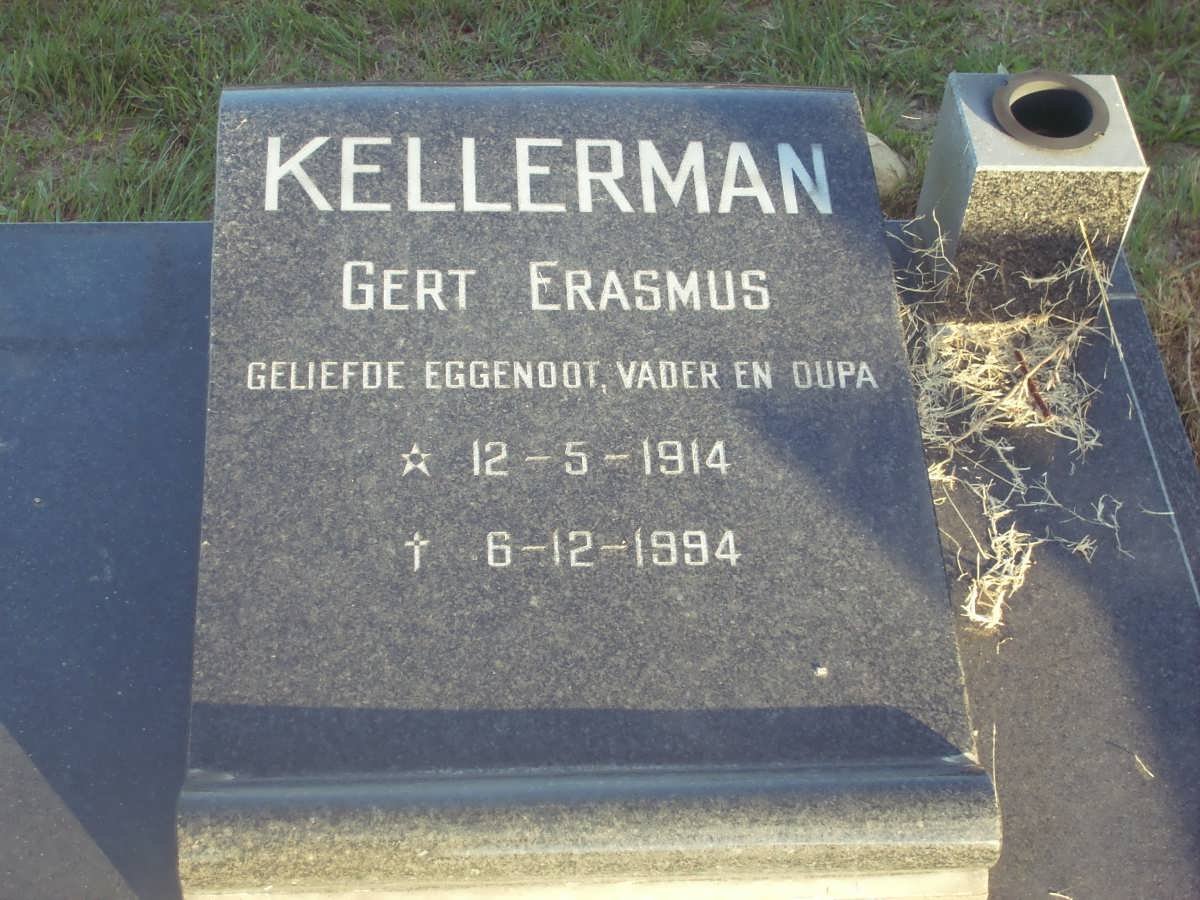 KELLERMAN Gert Erasmus 1914-1994