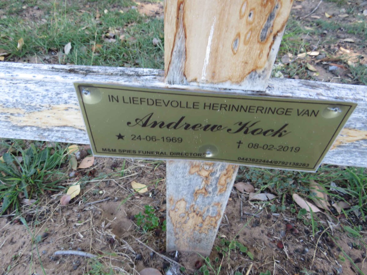 KOCK Andrew 1969-2019