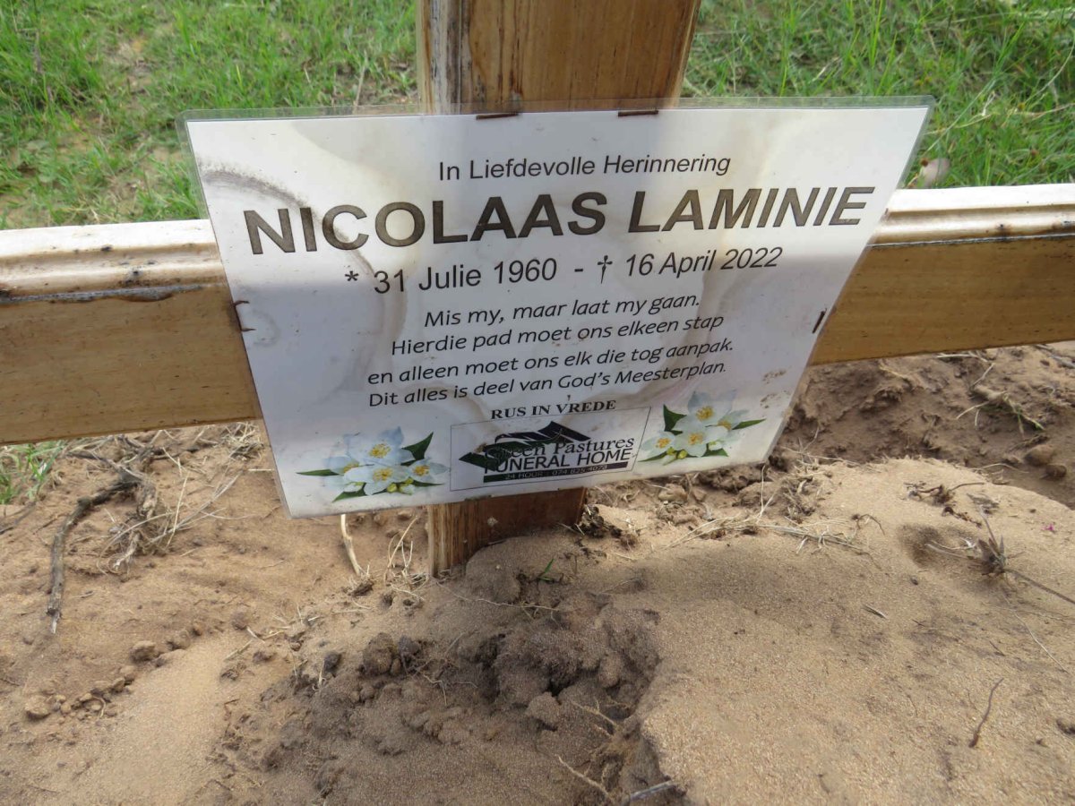 LAMINIE Nicolaas 1960-2022