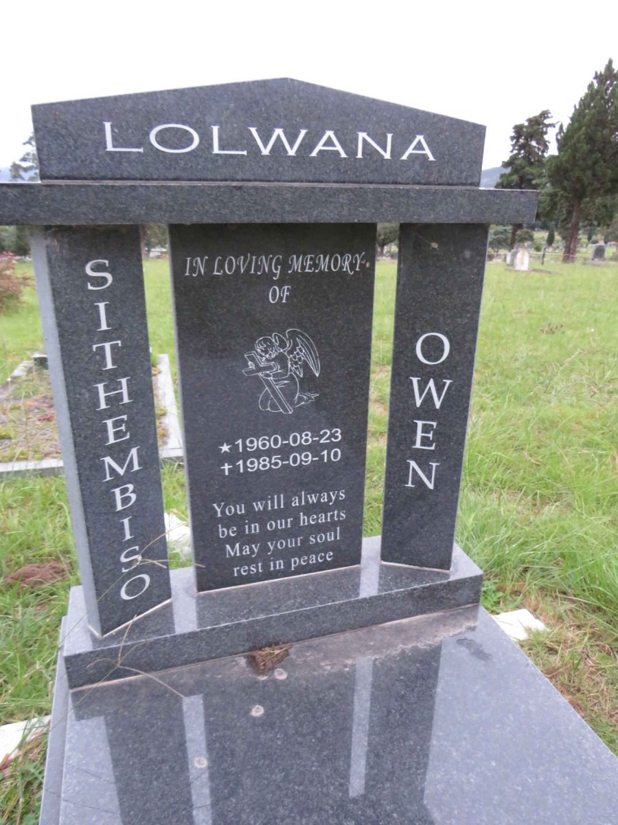 LOLWANA Sithembiso Owen 1960-1985