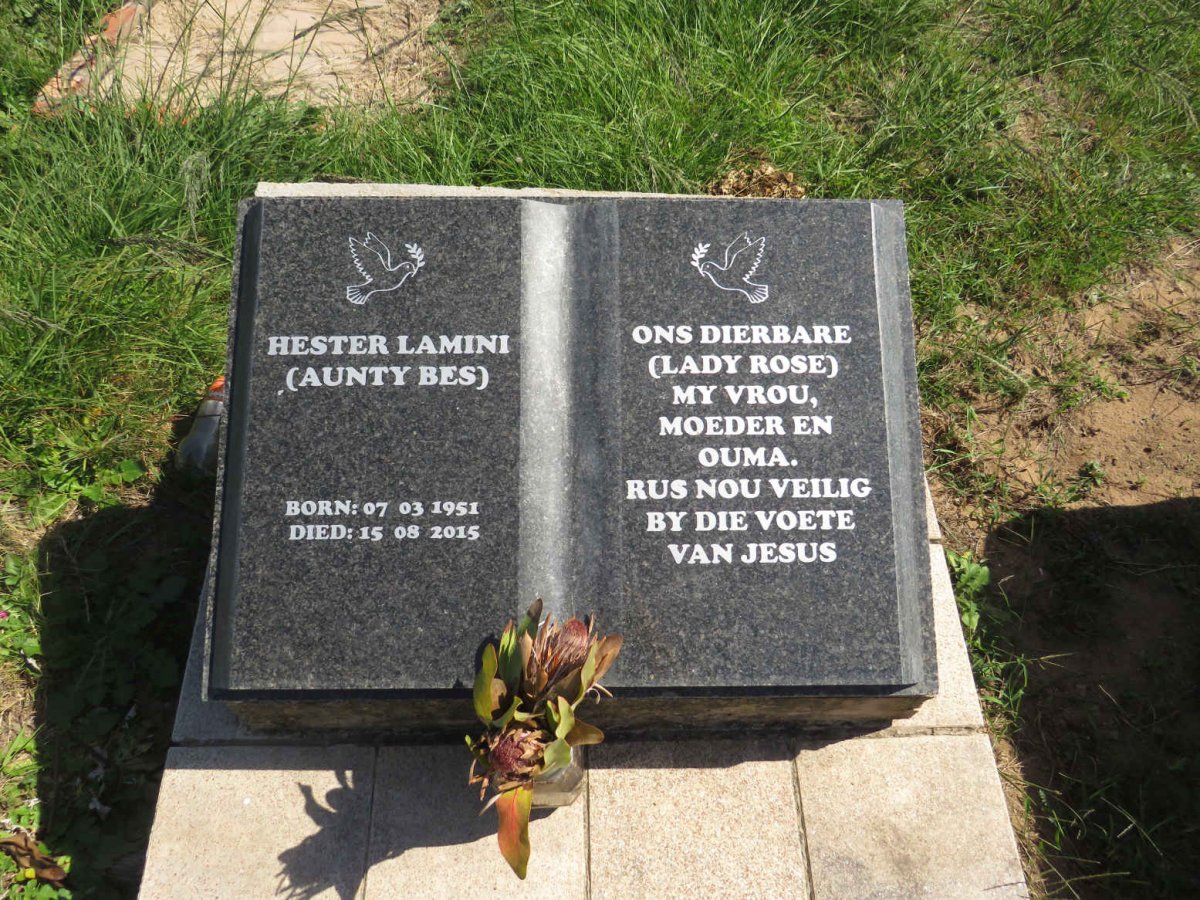 LAMINI Hester 1951-2015