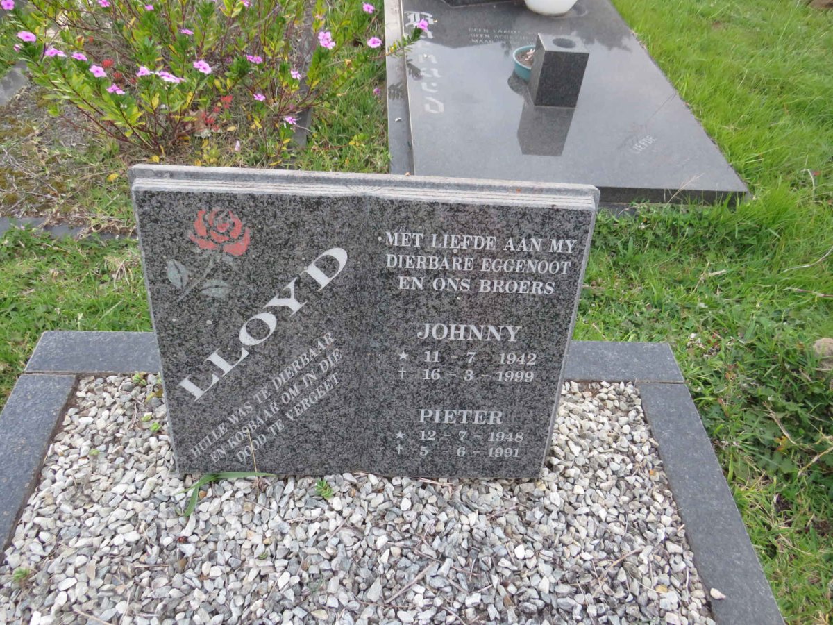 LLOYD Johnie 1942-1999 :: LLOYD Pieter 1948-1991