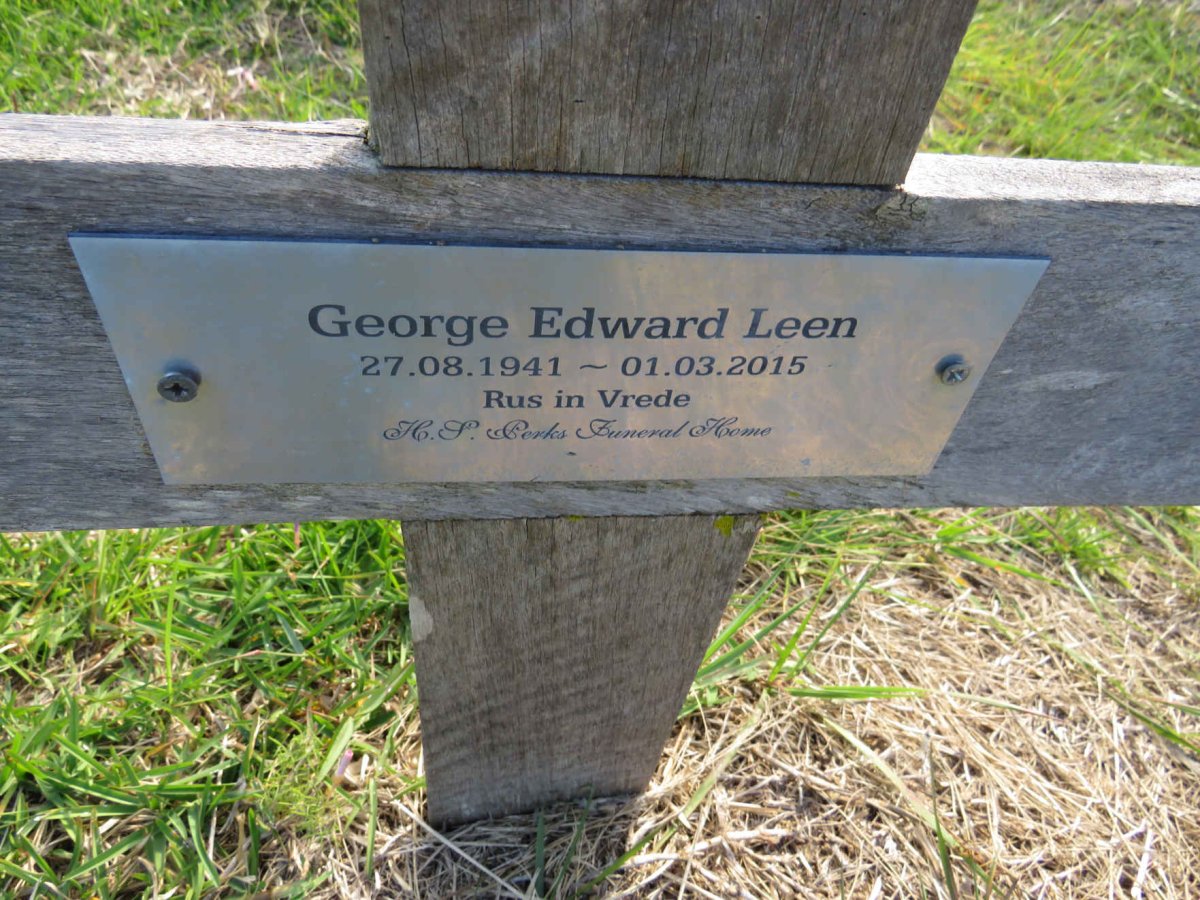 LEEN George Edward 1941-2015