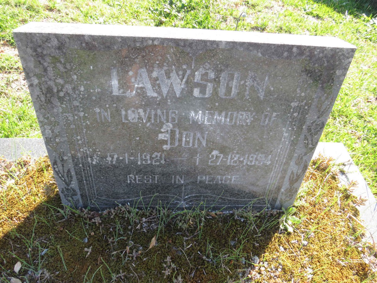 LAWSON Don 1921-1994