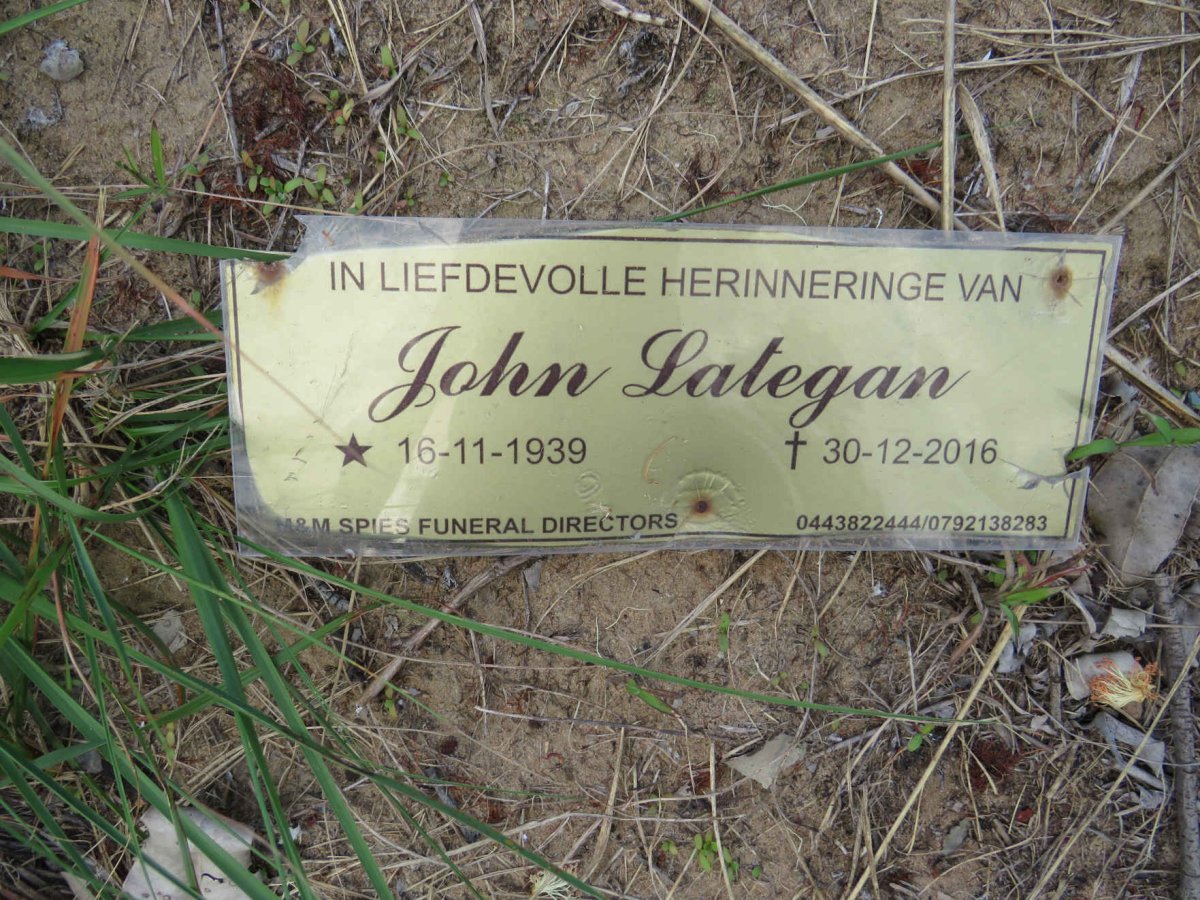 LATEGAN John 1939-2016