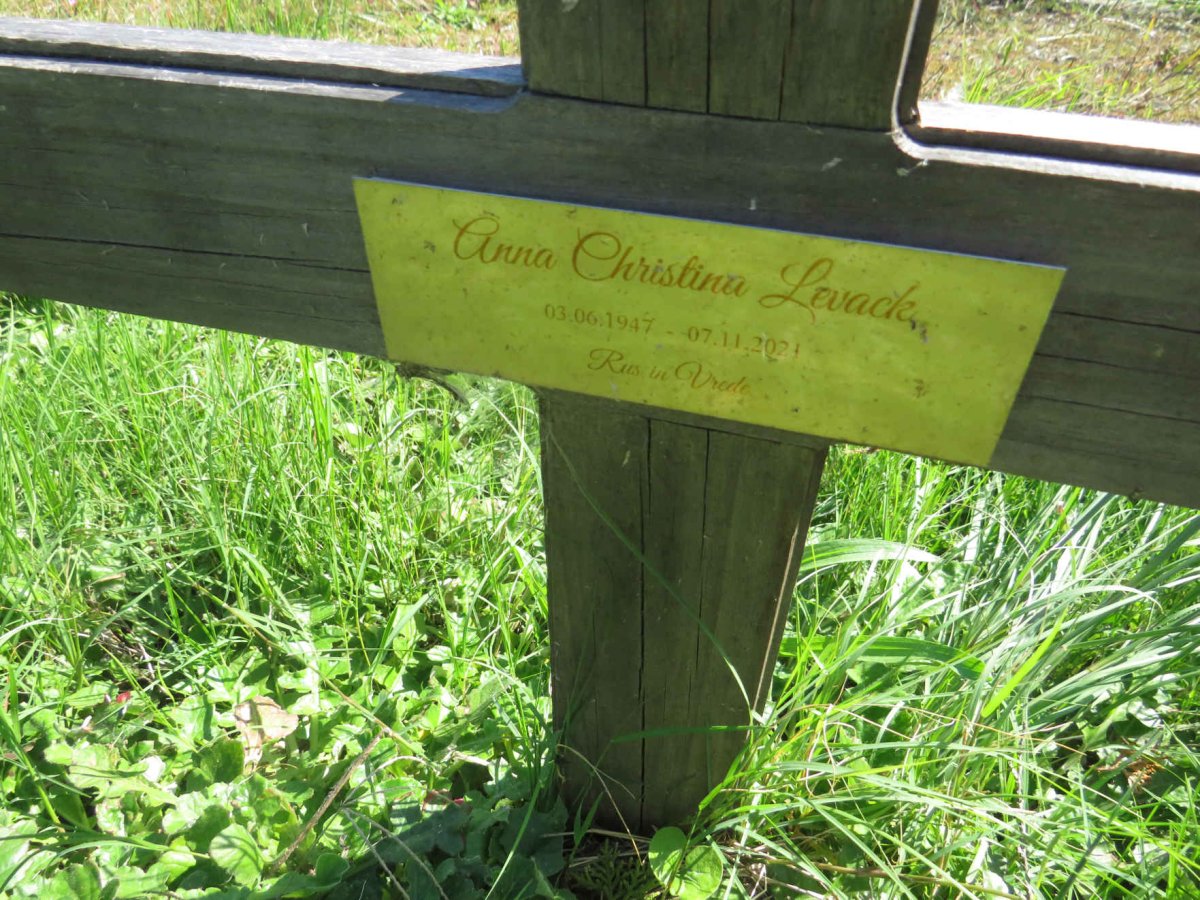 LEVACK Anna Christina 1947-2021