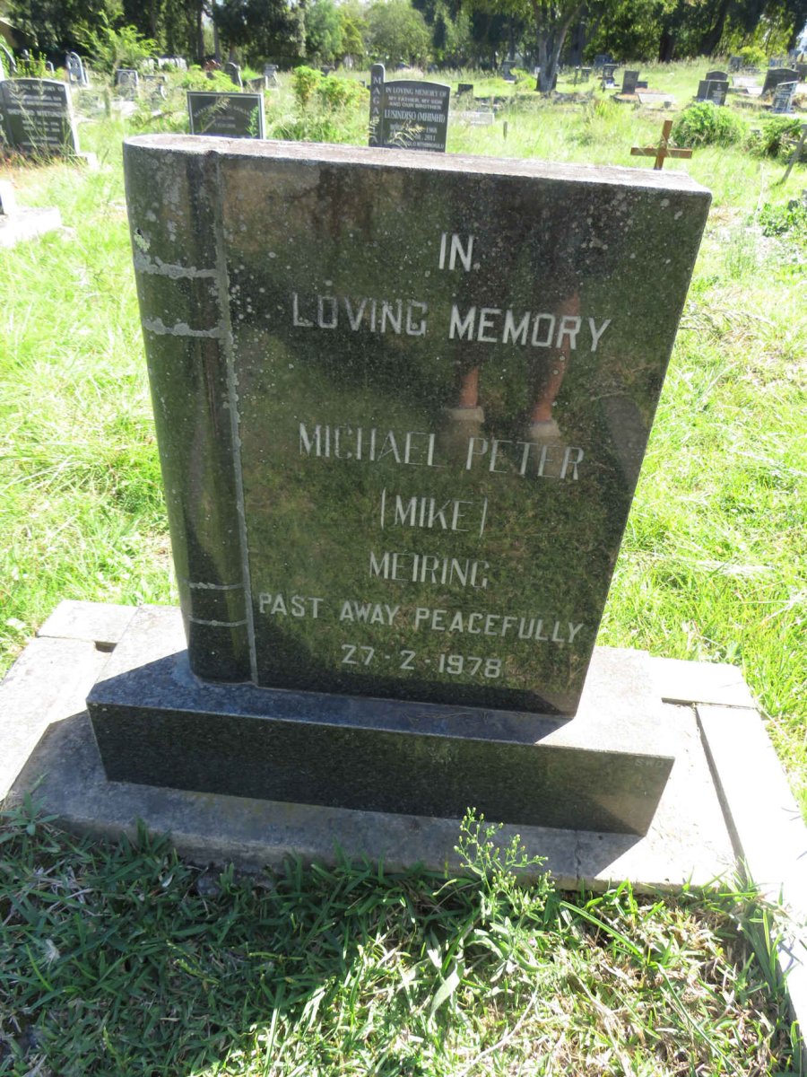 MEIRING Michael Peter -1978