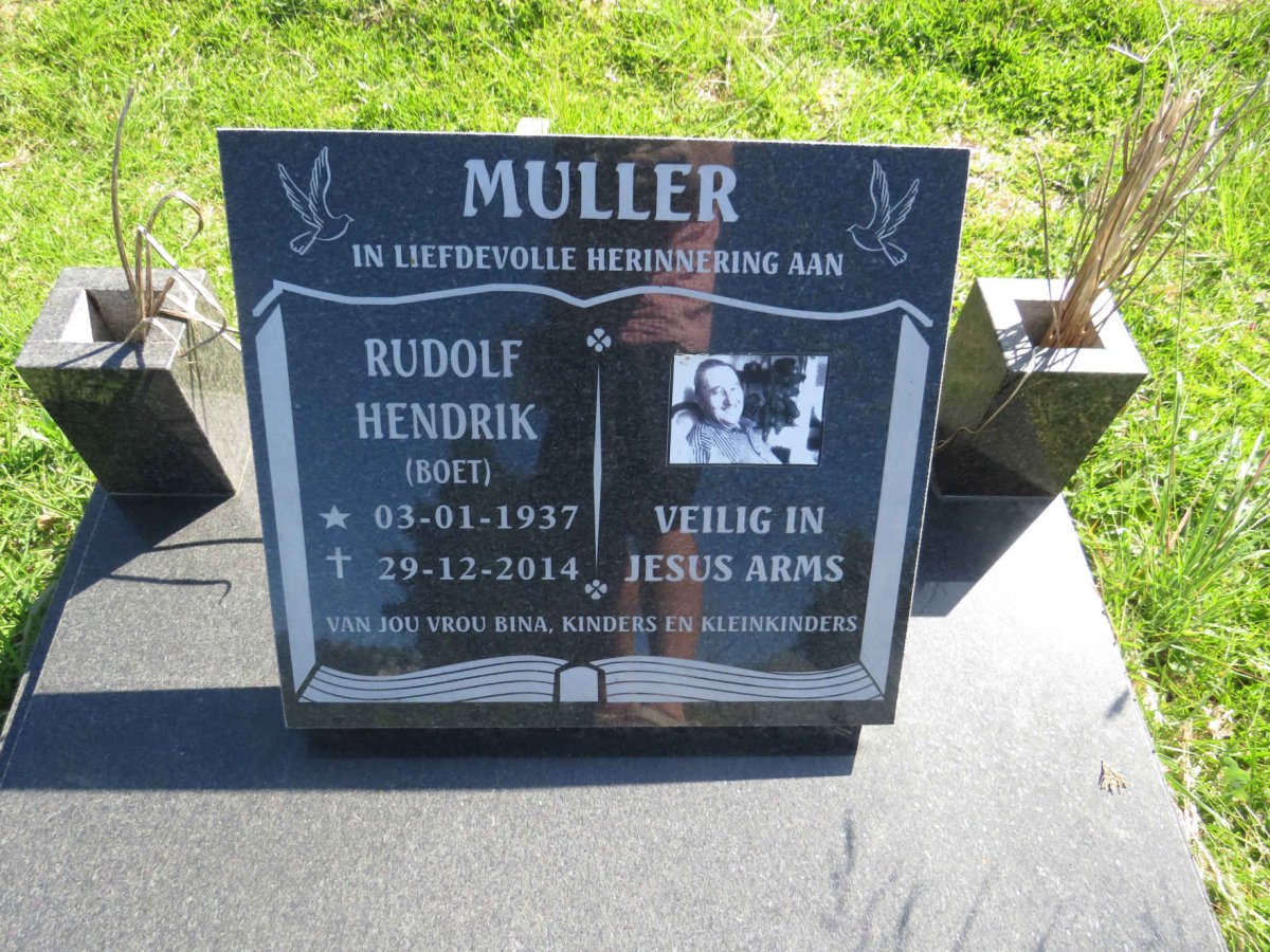 MULLER Rudolf Hendrik 1937-2014
