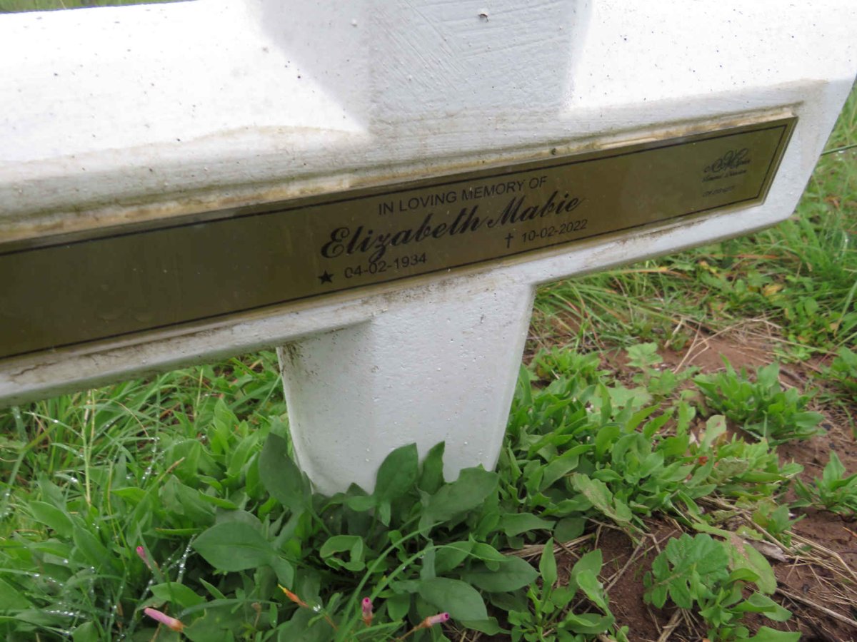 MABIE Elizabeth 1934-2022