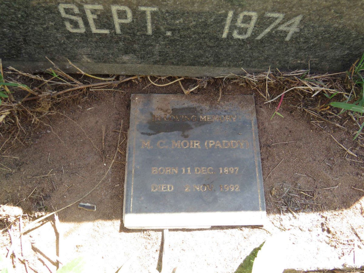 MOIR M.C. 1897-1992