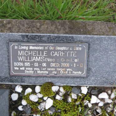 MARTINUS Sophia Hermina 190?-1989 :: WILLIAMS Reeve Garcia 2001-2006 :: WILLIAMS Michelle Carette nee CARELSE 1975-2008_3