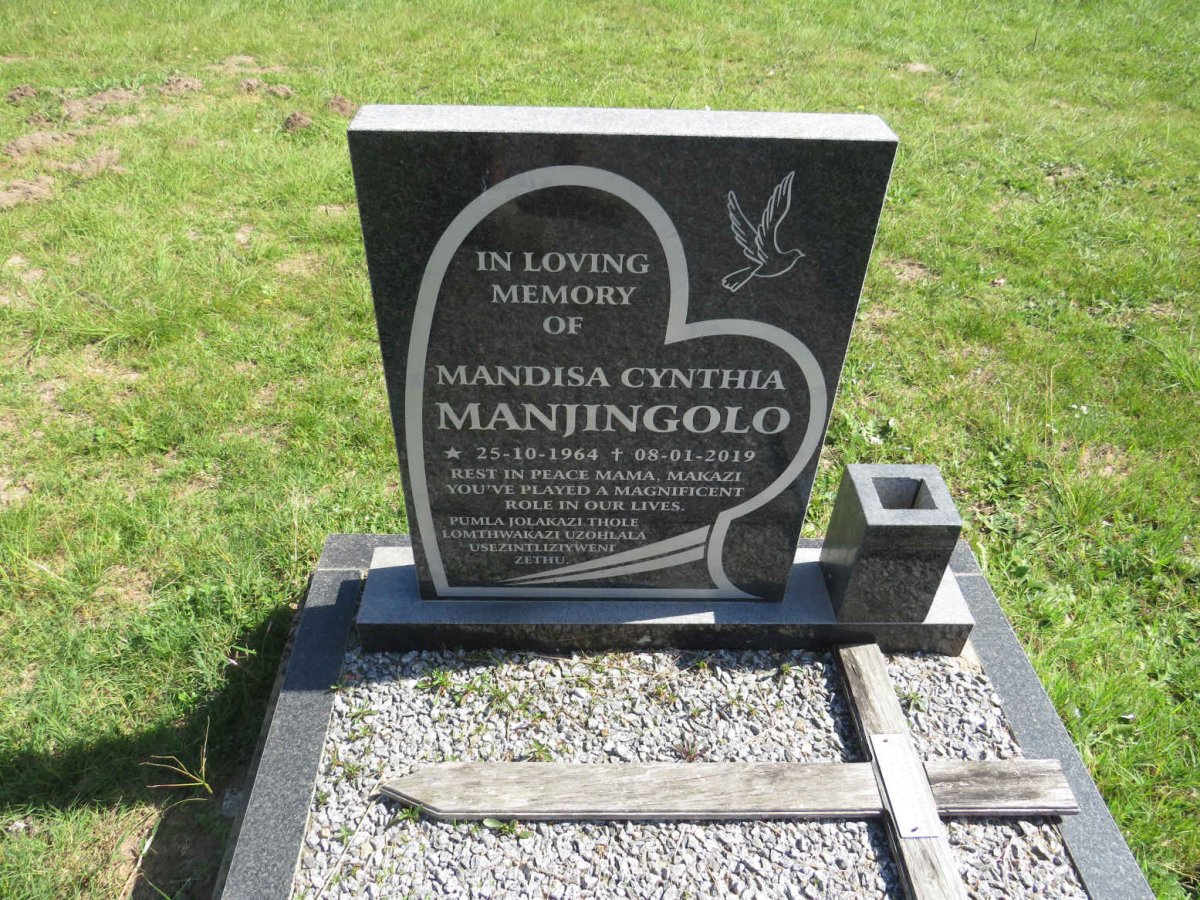 MANJINGOLO Mandisa Cynthia 1964-2019