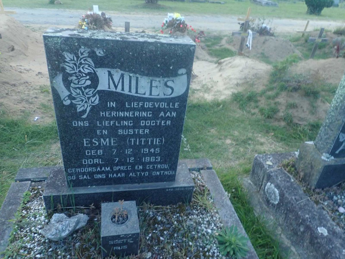 MILES Esme 1945-1963