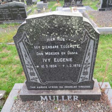 MULLER H.G.G.D. 1903-1976 & Ivy Eugenie 1904-1976 :: WITHERS Mercia Adeline 1930-2006 _1