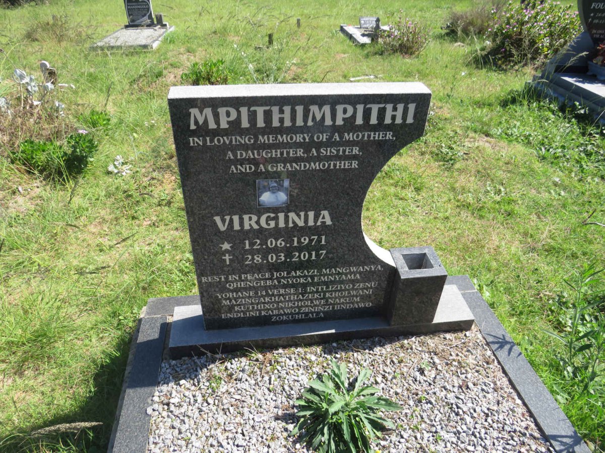 MPITHIMPITHI Virginia 1971-2017