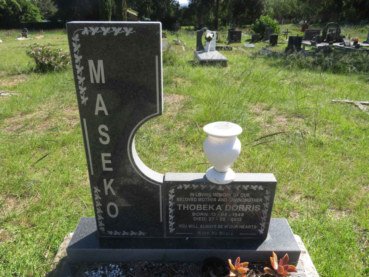 MASEKO Thobeka Dorris 1948-2012