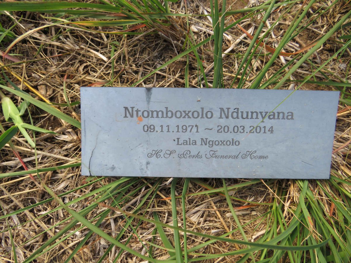 NDUNYANA Ntomboxolo 1971-2014
