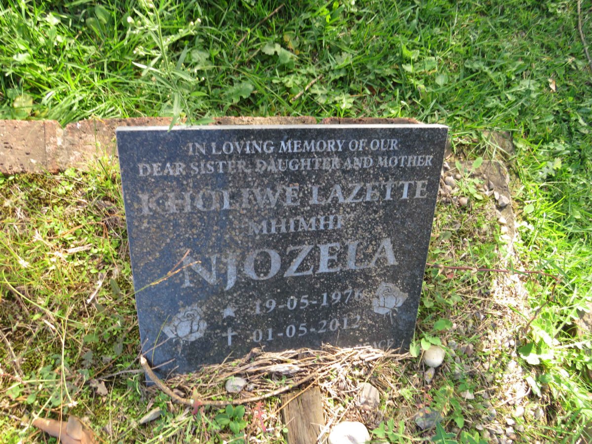 NJOZELA Kholiwe Lazette Mhimhi 1976-2012