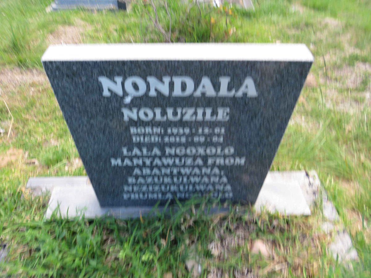 NONDALA Noluzile 19?9-201?