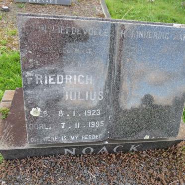 NOACK Friedrich Julius 1923-1995