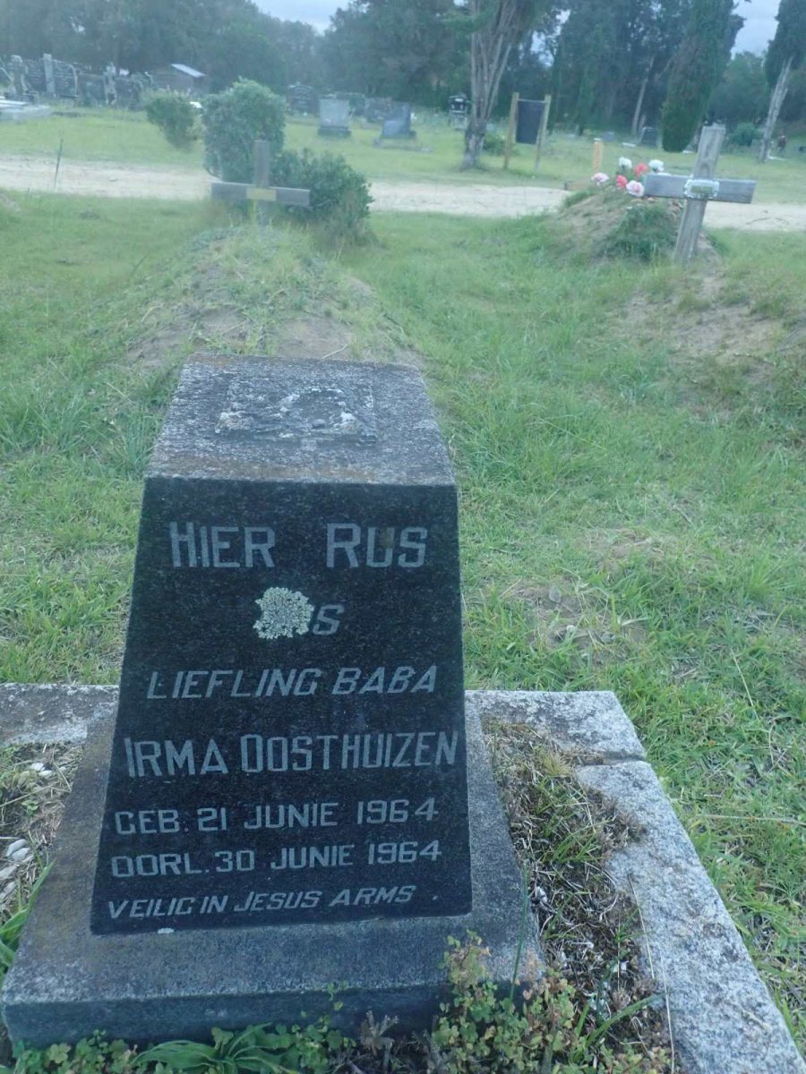 OOSTHUIZEN Irma 1964-1964