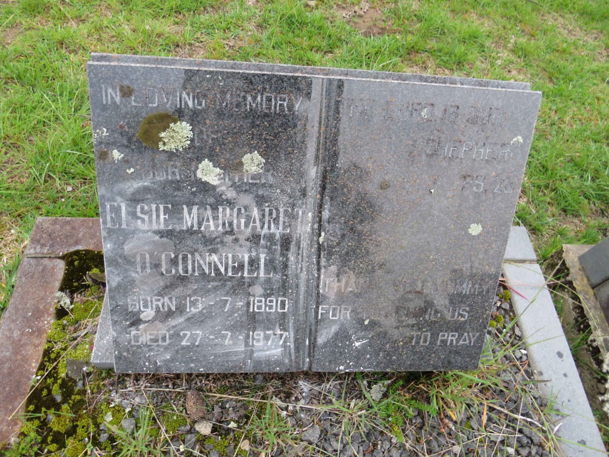O'CONNELL Elsie Margaret 1890-1977