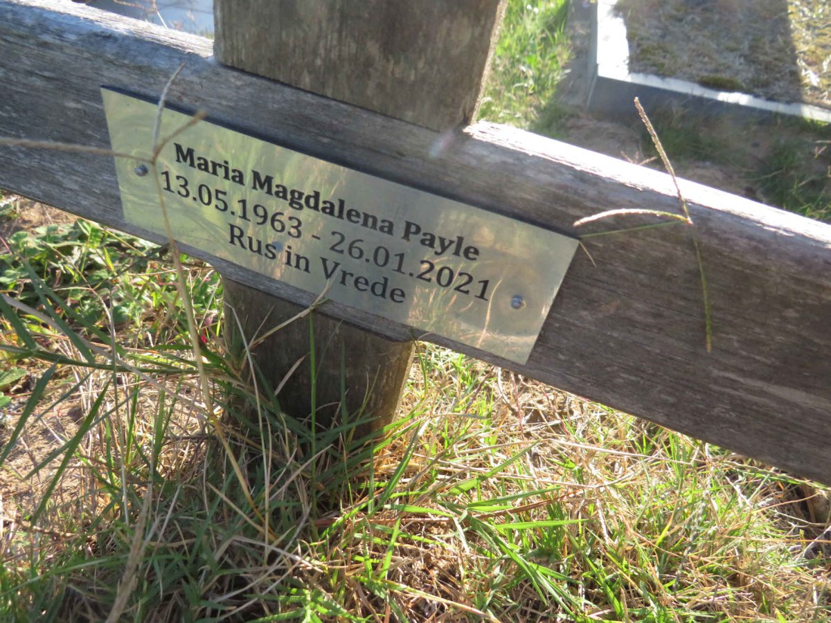 PAYLE Maria Magdalena 1963-2021