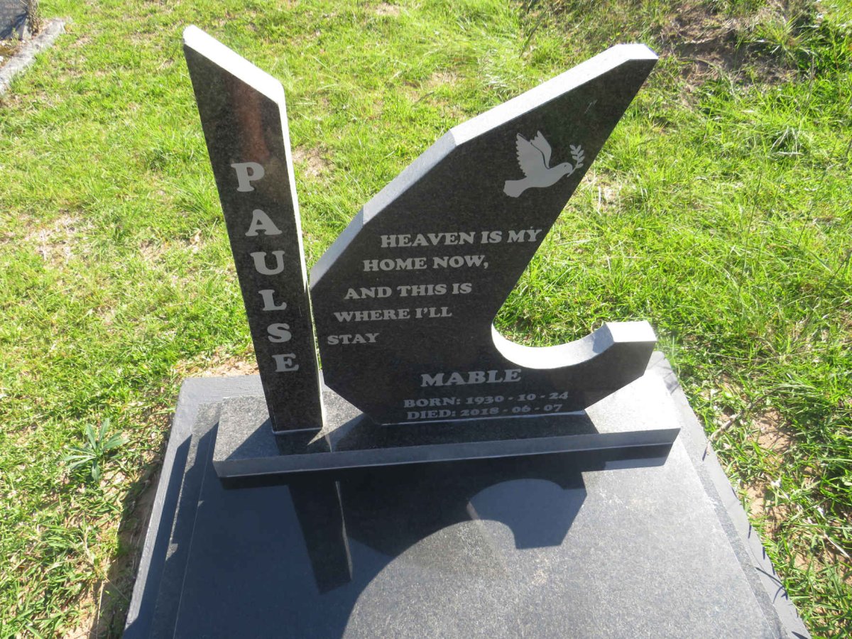 PAULSE Mable 1930-2018