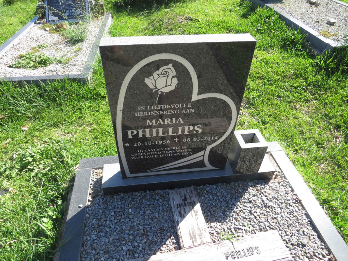 PHILLIPS Maria 1956-2014