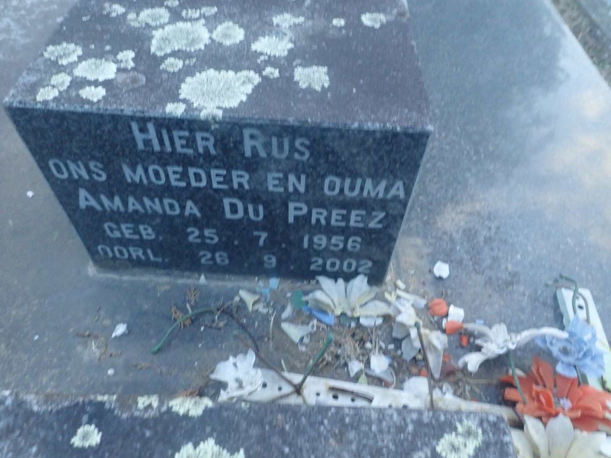 PREEZ Amanda, du 1956-2002