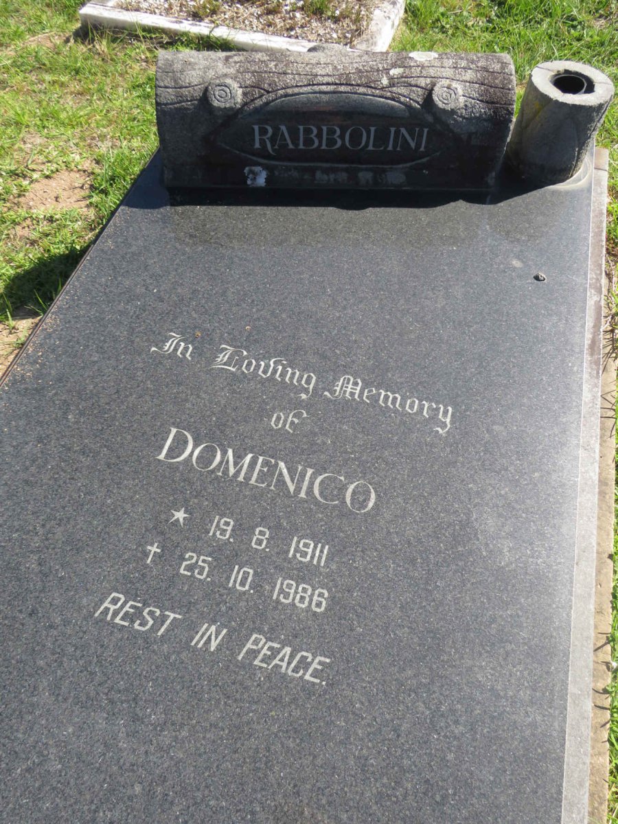 RABBOLINI Domenico 1911-1986