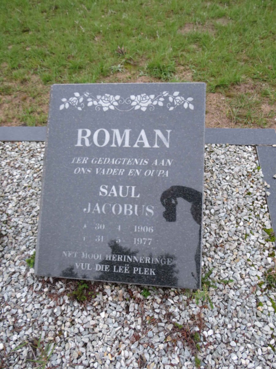 ROMAN Saul Jacobus 1906-1977